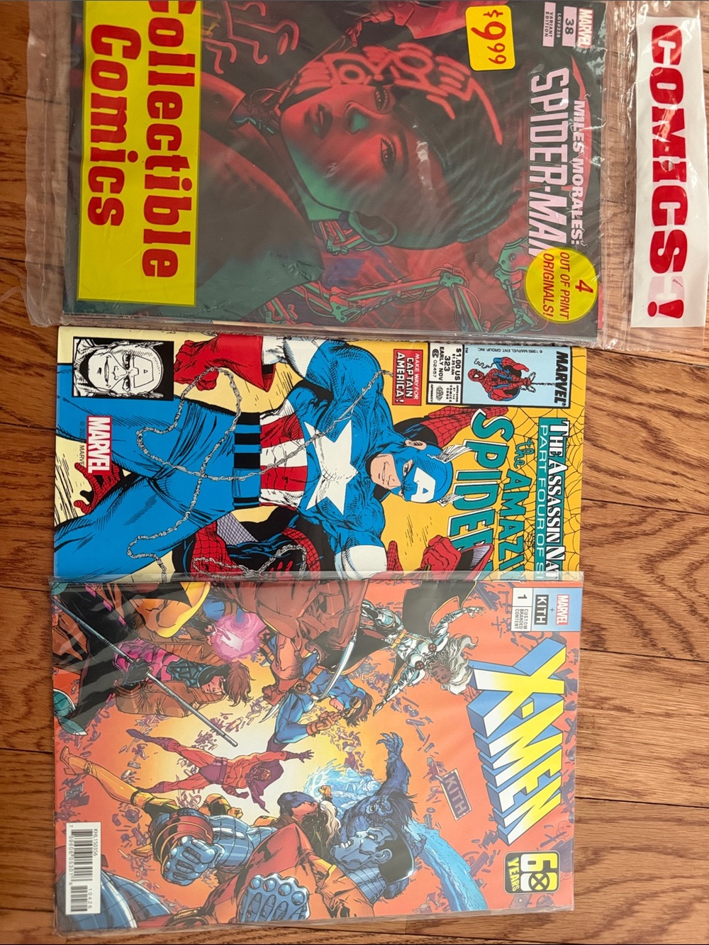 Kith x Marvel Comic Lot - Red, Blue, Orange Covers